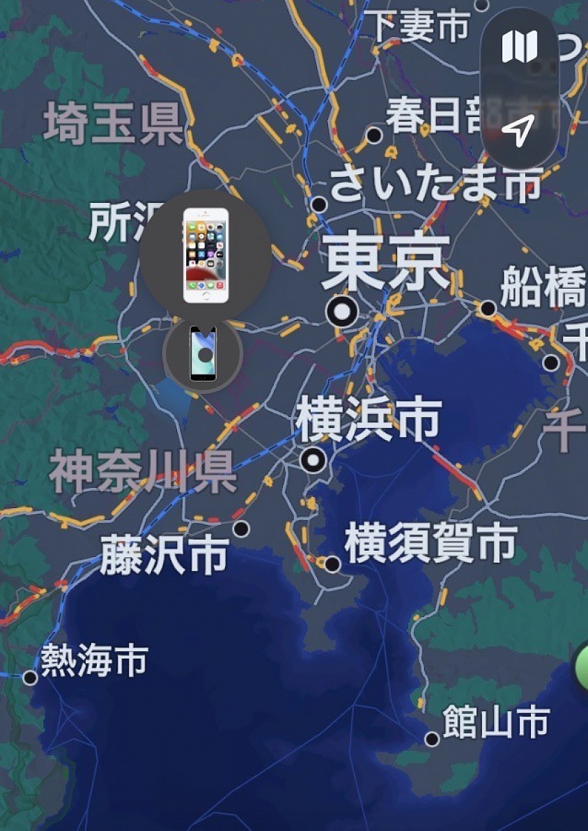 iPhoneの位置情報にも対応が可能です