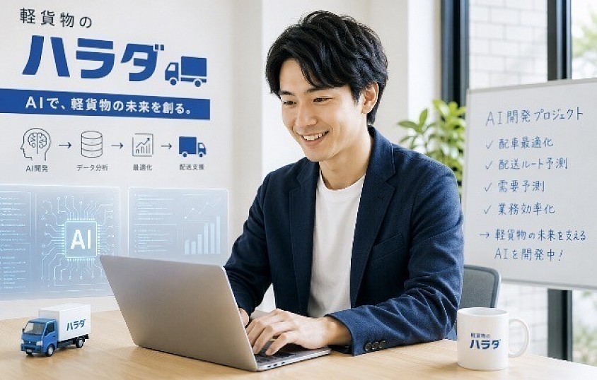 軽貨物のハラダ　ＡＩ開発